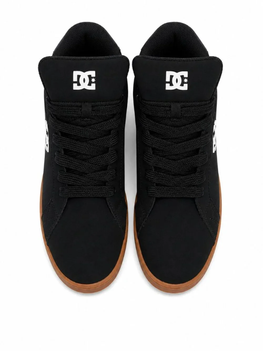 DC Shoes Striker 2 XL Men's Black Gum Skate Sneakers Lace Up New